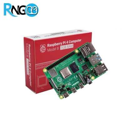 برد رزبری پای Raspberry Pi 4 مدل B تولید انگلستان با رم 1GB